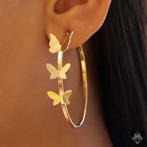 Ensemble de bijoux de mode anti-ternissement PRAO comprenant un collier, des boucles d'oreilles et un bracelet - Product Image 4