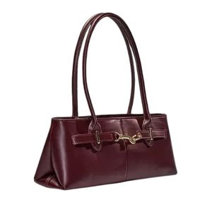 Bolso Bandolera Geométrico de PU con Cierre de Solapa, Elegante y de Lujo, Tendencia de Moda 2026, Bolso de Mano para Mujer - Product Image 4