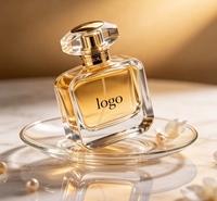 Parfum fruité pour femmes de style français de luxe, flacon en verre à étiquette privée, vaporisateur de taille standard, utilisation quotidienne, parfum Shenzhen Yogo