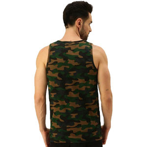 Débardeur Camouflage Personnalisé pour Hommes – Sans Manches, Respirant, Tactique, Extensible, Idéal pour l'Entraînement et le Fitness - Product Image 4