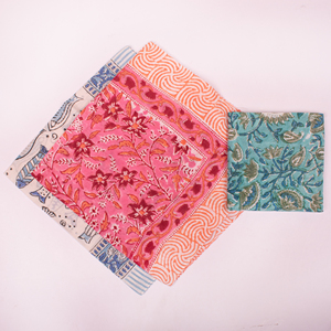 Eco Friendly Neck Wrap For Unisex Bohemian Cotton Bandana Multi Color <b>Square</b> <b>Scarf</b> Purse Accessory Wristband - Product Image 4