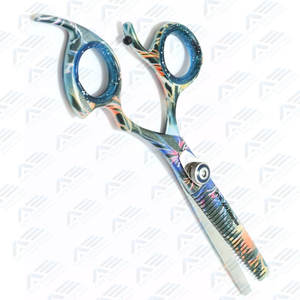 Tijeras de adelgazamiento de peluquero profesional de acero inoxidable japonés al por mayor, tijeras de salón profesional, mango ergonómico - Product Image 5