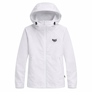 Chaqueta Cortavientos con Capucha para Hombre, Impermeable, Ligera, para Uso en Exteriores, Chaqueta Urbana, Logotipo Personalizado, Proveedor OEM al por Mayor, EE. UU. - Product Image 6