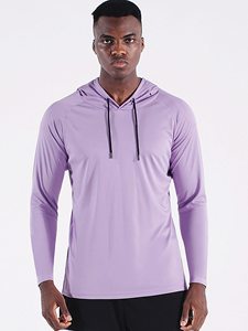 OEM <b>Men</b> Fishing <b>Shirts</b> Long Sleeve Workout Jersey UPF50+ Rash Guard Hoodie Uv Protection <b>Shirt</b> Practice <b>Beach</b> Hooded Rash Guard - Product Image 2