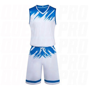 Vêtements de sport légers en tissu polyester doux, dernier design, uniforme de basket-ball, couleur professionnelle, entraînement d'équipe - Product Image 2