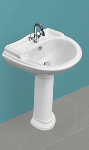 <b>WASH</b> BASIN WITH PADESTAL 910X465X585mm SIZE DIFFERENT SIZE star gold <b>set</b> - Product Image 2