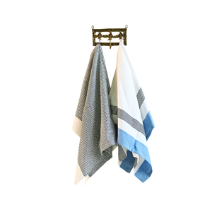 Essuie-tout de cuisine imprimé zèbre marron, en coton écologique, 50x70cm, vente en gros, 250 GSM, fabricant et fournisseur indien - Product Image 5