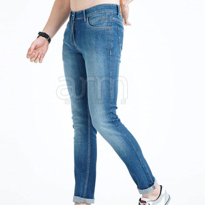 Pantalon décontracté pour homme de haute qualité, couleur unie, best-seller, prix abordable, jean pour adulte - Product Image 3