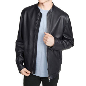 Ropa Exterior Clásica de Cuero para Hombre con Diseño Elegante, Hecha de Cuero Vacuno con Forro Duradero, en Oferta - Product Image 2