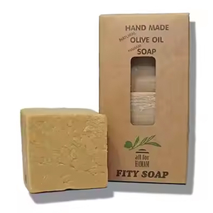 Savon exfoliant en gel solide fait à la main pour adultes, antiseptique avec de l'huile d'olive et de laurier naturelle provenant du meilleur fournisseur - Product Image 3
