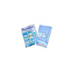 Wholesale <b>Transparent</b> 10 x 20 Cm Blu Rabbit Plastic <b>Bag</b> Food Grade Polyprophene made in Indonesia - Product Image 1
