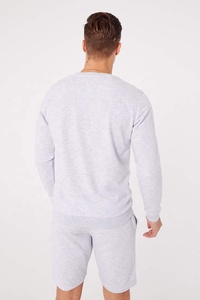 Vente en gros 2024 Ensemble de vêtements de rue d'été pour hommes Sweat-shirt et short vierges décontractés Tenue de t-shirts pour hommes - Product Image 3