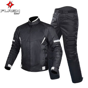Veste de moto, vêtements de protection pour les trajets routiers et les sports, veste de moto tout-terrain réfléchissante - Product Image 1