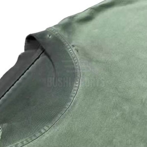 T-shirt décontracté effet usé, T-shirt tendance effet usé, construction confortable pour les activités quotidiennes - Product Image 5
