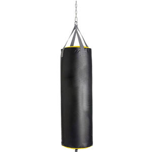 Sac de frappe de boxe professionnel en cuir véritable de haute qualité avec doublure en polyester, sangle réglable, design unisexe et tendance – Vente en gros - Product Image 5