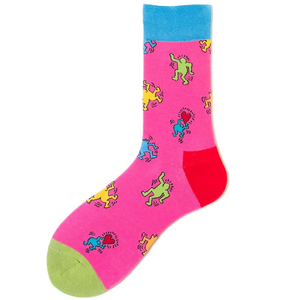 Large Size Colorful Men's Cotton <b>Socks</b> Cotton Popular Couples Cartoon <b>Socks</b> <b>Women</b> - Product Image 3