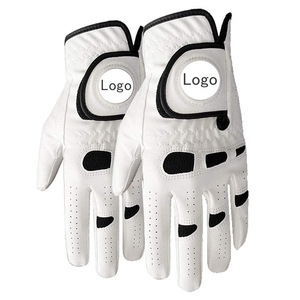 Best Seller Windproof Men's Fashion PU Leather Eco-Friendly Durable Abrasion Resistant <b>Single</b> Golf Glove for Four Seasons Sports - Product Image 3