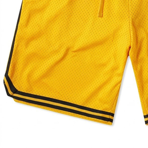 Shorts en mesh pour hommes de haute qualité, personnalisés avec logo, style streetwear décontracté pour l'été, vêtements pour hommes. - Product Image 6