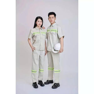 Overol Personalizado OEM de Alta Visibilidad, Protección de Seguridad, a Prueba de Polvo, Baja Visibilidad, Resistente a la Abrasión Mecánica, Corte Regular/Pierna Recta - Product Image 1