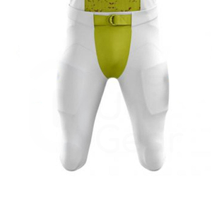 Maillot et pantalon de football américain personnalisables à manches courtes, respirants, grandes tailles, uniforme 100 % polyester, kits personnalisables pour hommes et femmes - Product Image 6