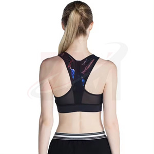 Soutien-gorge de sport à fermeture avant pour usage quotidien, bretelles non réglables, compression légère, fabrication sur mesure OME, soutien-gorge de sport de haute qualité - Product Image 4