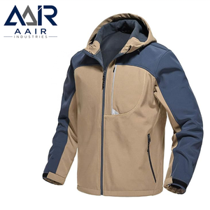 Men's Lightweight Casual Zipper Front Soft Shell <b>Jacket</b> <b>Fleece</b> <b>Lined</b> Waterproof Hooded Hiking Winter <b>Jacket</b> 100% Premium Quality - Product Image 4
