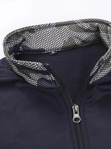 Conjuntos Deportivos Casuales para Hombre, Sudadera con Estampado de Camuflaje Sublimado, Mangas Largas, Diseño de Parches, con Pantalones para Correr - Product Image 5