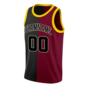 Camiseta de Baloncesto Personalizada para Hombre, Sublimada, Transpirable, 100% Poliéster, Malla sin Costuras - Product Image 4