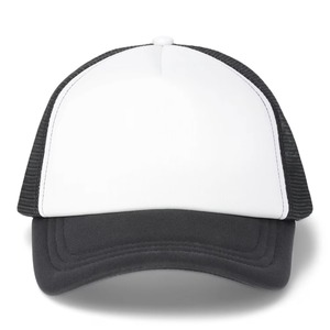 Casquette de baseball unisexe à 6 panneaux en maille, rouge, beige, bleu, couleurs contrastées, décontractée, réglable, printemps-été, streetwear adulte, casquette snapback - Product Image 1