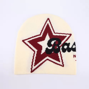 Sialkot Made Beanie Hat Knit <b>Winter</b> <b>Cap</b> With Logo Embroidery Street Style Unisex Adult 56-58CM Casual Wear Beanie Wear - Product Image 4