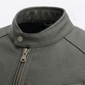 Chaqueta de Motociclista de Cuero Genuino para Hombre de la Mejor Calidad, Nueva Colección de Invierno, Chaquetas de Motocicleta con Protecciones Desmontables Personalizadas - Product Image 4