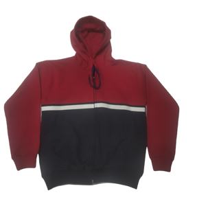 Sudadera con Capucha de Algodón Transpirable y Ecológica para Hombre, Servicio OEM, Diseño Personalizado con Patrón de Rayas, Sudadera de Alta Calidad - Product Image 1
