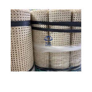 Vente en gros de cannage en rotin naturel tissé à la main, en rouleau, pour la réparation et la décoration de sièges de chaise, portes d'armoires et meubles - Product Image 1