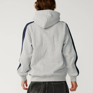 Vente en gros de sweats à capuche vintage épais pour hommes, 100% coton, coupe oversize, effet vieilli, uni, personnalisable, délavé à l'acide, écologique - Product Image 4