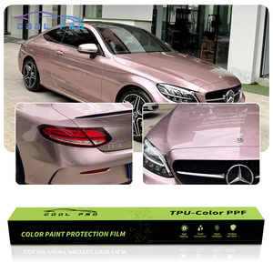 Rollos de <span class=keywords><strong>Papel</strong></span> Adhesivo de Vinilo con Efecto Degradado de Color Bronce Cristalizado de Alto Brillo, Antiarañazos, <span class=keywords><strong>para</strong></span> Protección de Pintura de Automóviles - Product Image 1