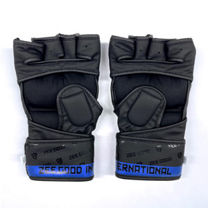 Guantes Profesionales de MMA para Entrenamiento de Combate - Cuero Sintético Antideslizante, Absorbente de Humedad y Duraderos - Product Image 3