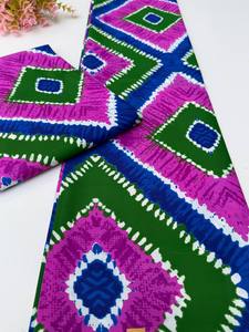 Authentic African Wax Printed Cotton Fabric for Women Fashion Apparel Crafting and Tailoring Made in Libya - Product Image 6