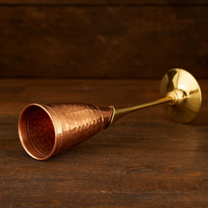 bar decor copper <b>goblet</b> table decor copper <b>wine</b> glass home styling copper <b>goblet</b> interior decor copper - Product Image 1