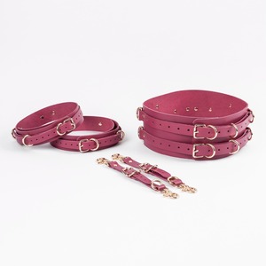 Harnais de corps en cuir véritable à prix d'usine, ceinture de taille, jarretières de cuisse réglables, harnais de lingerie RTTS-0064 - Product Image 5