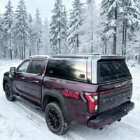 Meilleurs accessoires 4x4 : auvent rigide imperméable de haute qualité pour Fonton Tunland Double Cab avec table escamotable