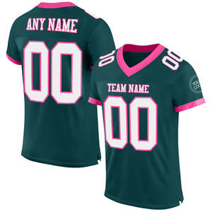 OEM Sublimation Football Jersey Custom Personalized Casual Style 100 Percent Polyester Fleece Team Name Number Printed Shirt - Product Image 1