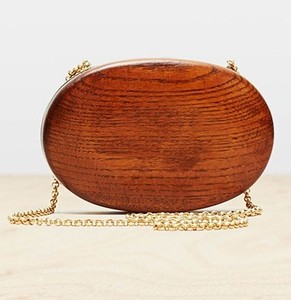 Bolso de mano de noche de madera geométrico estilo bohemio con asa de latón, hecho a mano, para bodas, fiestas, personalizado, estilo vintage, bolso de moda. - Product Image 2