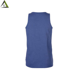 Camiseta sin mangas transpirable, holgada, de talla grande, para gimnasio, en material elástico, tipo tank top de spandex. - Product Image 5