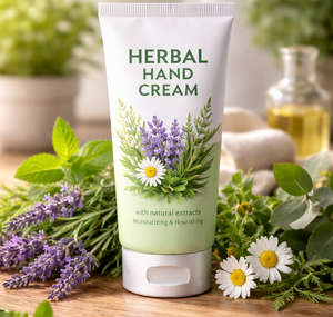 Crema de Manos Herbal al por Mayor con Aloe Vera y Manteca de Karité, Marca Privada OEM, Crema Hidratante y Reparadora Intensiva para la Piel - Product Image 2