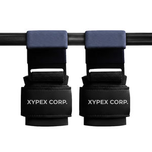 Crochets de musculation pour haltères, sangles de maintien pour entraînement de musculation, support de poignet, crochets d'haltères pour powerlifting, poignées épaisses - Product Image 3