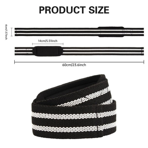 Sangles de musculation personnalisées avec logo pour haltérophilie, fitness et soutien des poignets – Commande en gros - Product Image 4