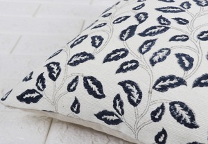 Boho <b>Blue</b> White Jaipuri Print Tufted Cushion Cover Decorative Indian Pattern Pillow Cover for Home - Product Image 2