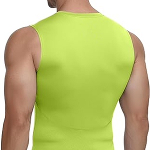 Professional Sleeveless <b>Compression</b> <b>Shirt</b> For Men Stretch Fit Quick Dry Gym Workout Fitness Training - Product Image 6