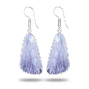 Natural raw gemstone Wholesale Luxury <b>Bridal</b> Jewelry Dangle Stud <b>Wedding</b> Earring Jewelry kammererite earrings Gemstone Earrings - Product Image 6