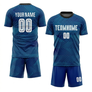 Tenues de football personnalisées à séchage rapide, avec logo personnalisé, nom de l'équipe, numéro du joueur, uniformes de club, vente en gros - Product Image 3